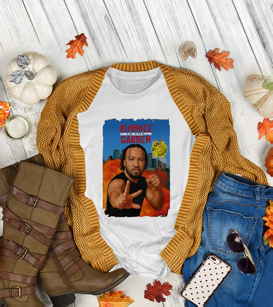 Jalen Brunson Rumble in the Garden Be Kind Rewind New York Knicks NBA T-Shirt