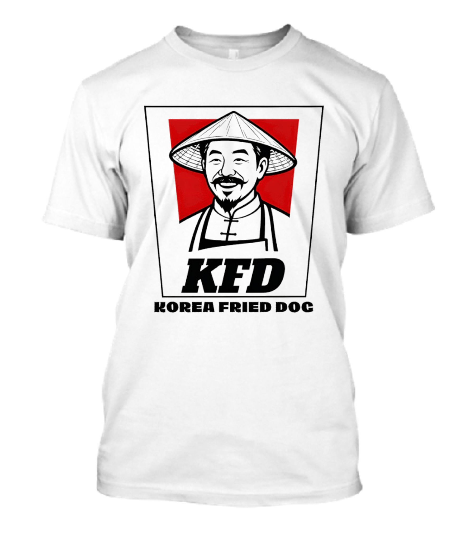 KFD Korea Fried Dog Asian T-Shirt