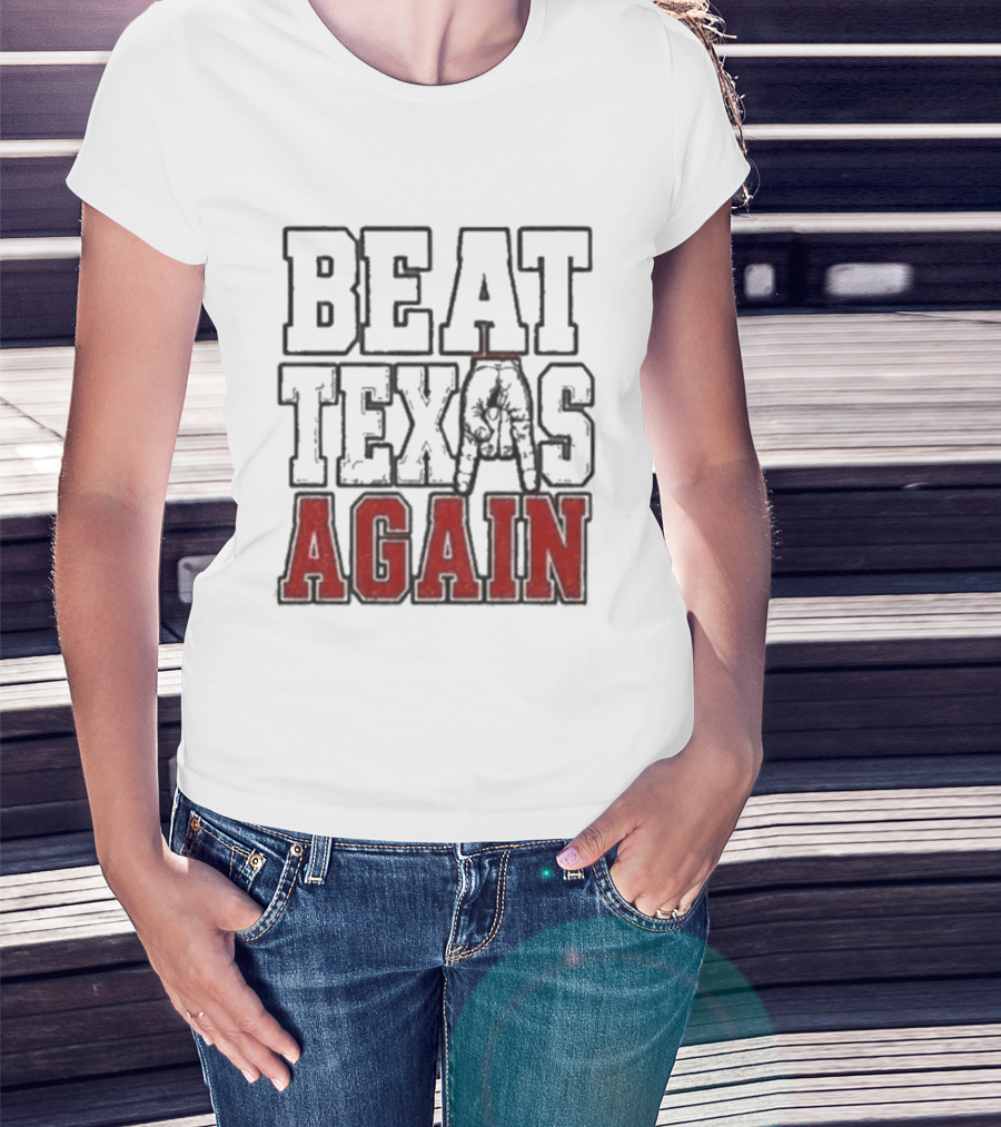 Oklahoma Sooners Beat Texas Again College Football Rivalry T-Shirt