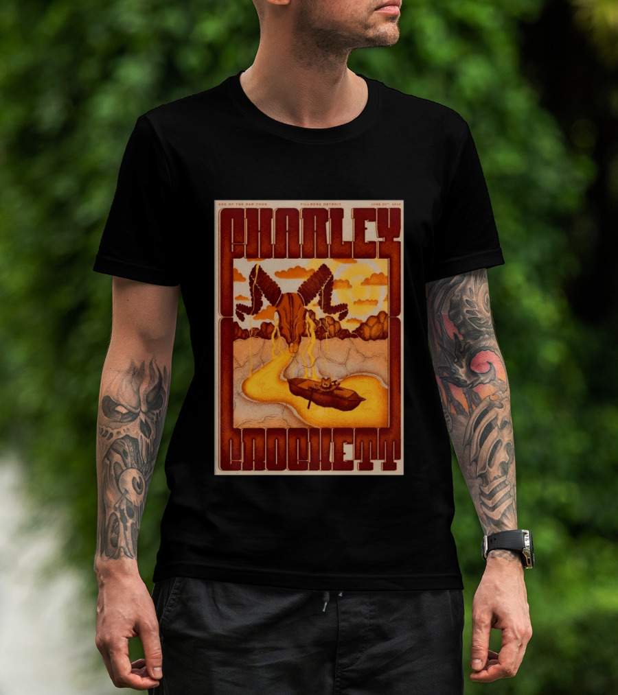 Charley Crockett Age Of The Ram Tour Fillmore Detroit June 23 2026 T-Shirt