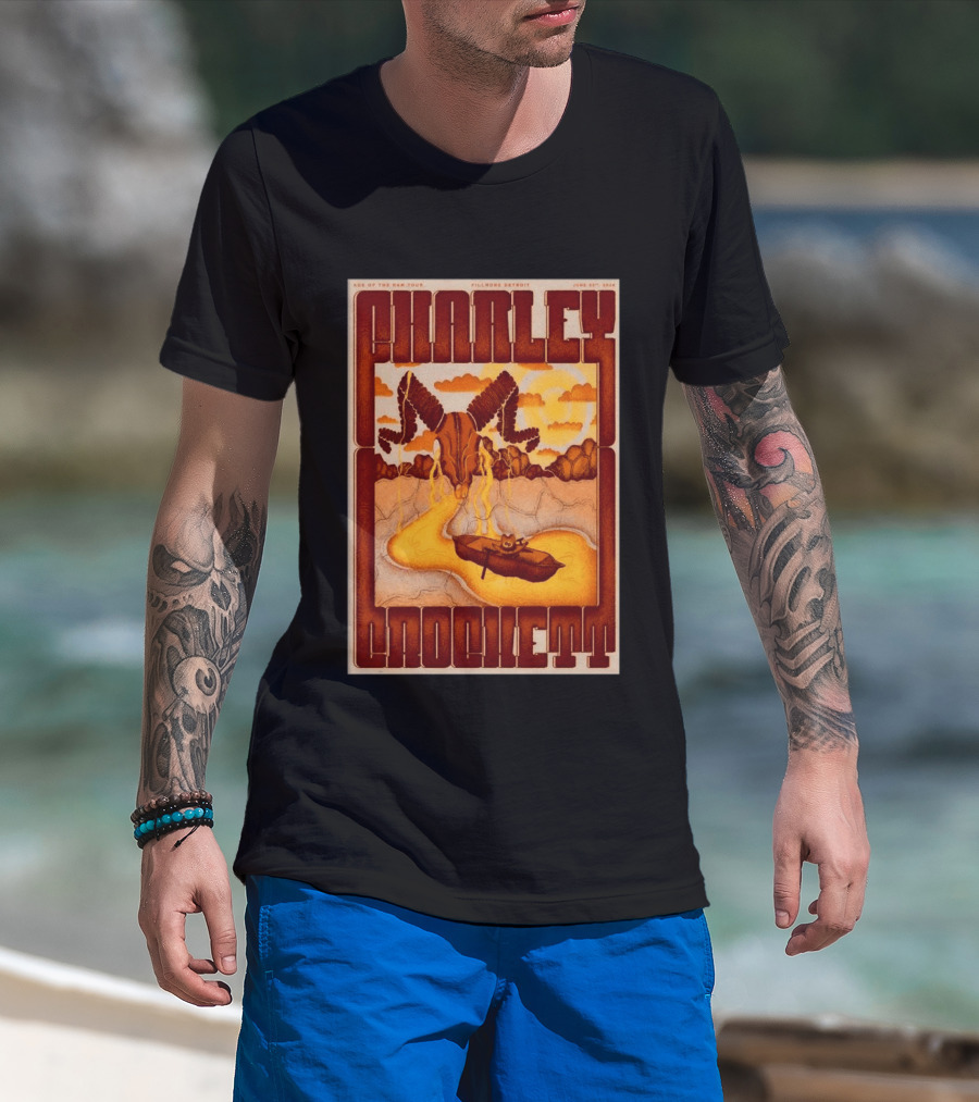 Charley Crockett Age Of The Ram Tour Fillmore Detroit June 23 2026 T-Shirt