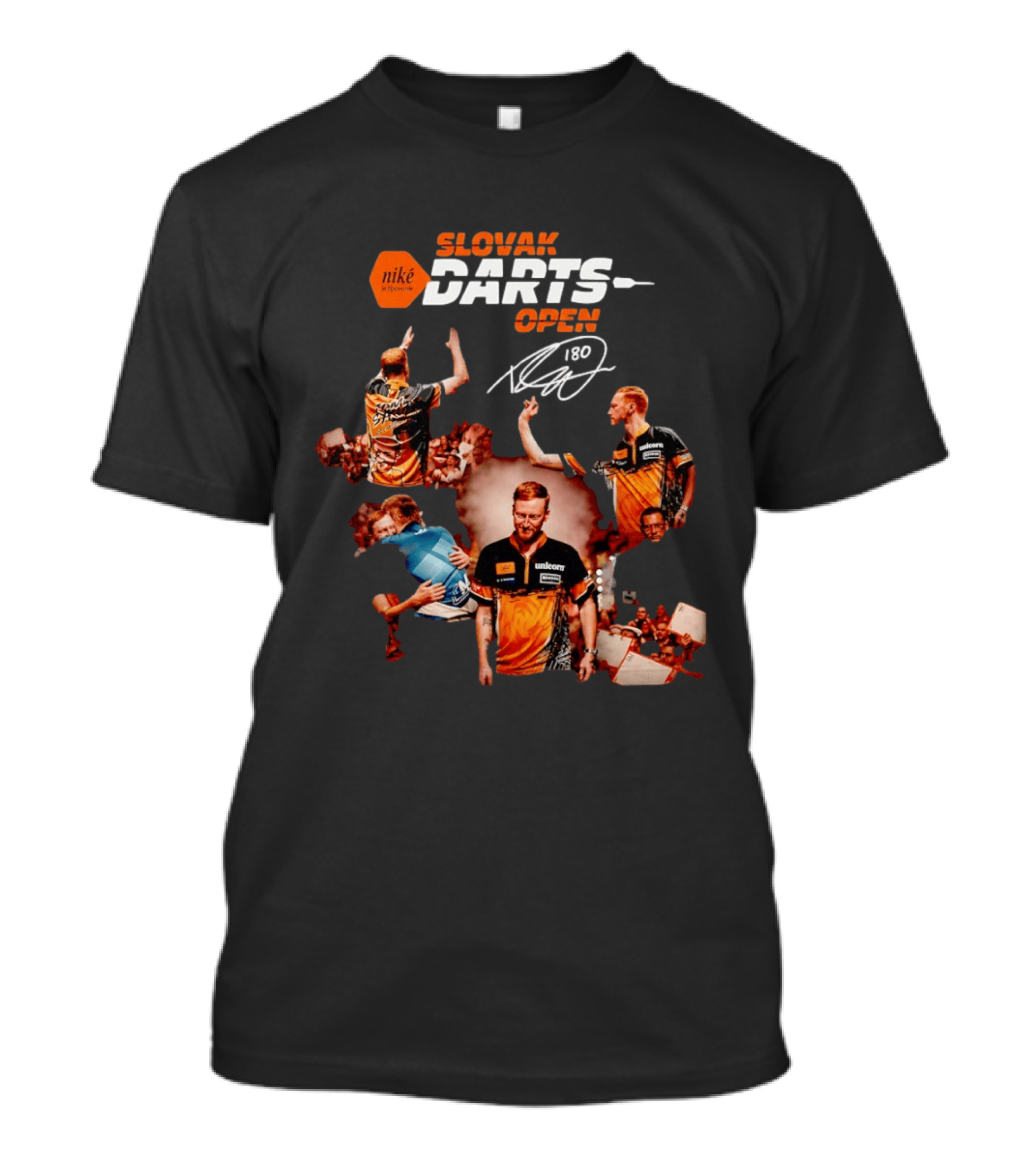Slovak Darts Open Niké 180 Player Unicorn Sportswear T-Shirt
