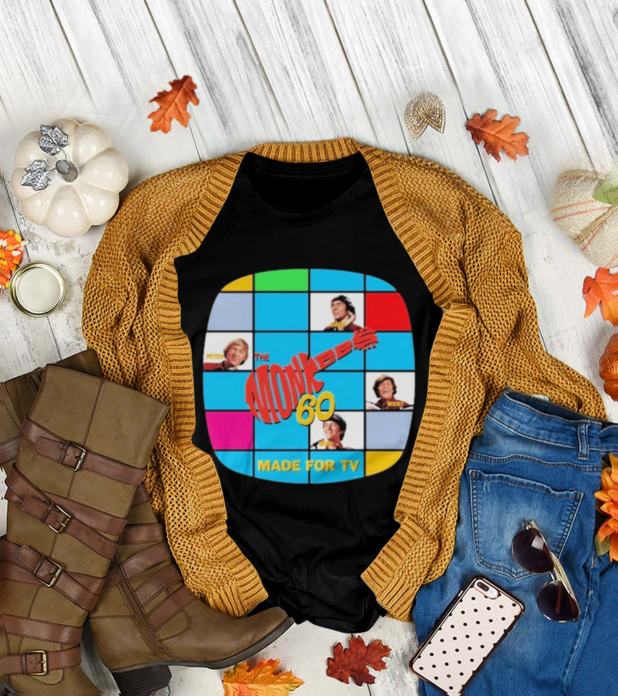 The Monkees 60s TV Show Peter Davy Micky Mike T-Shirt