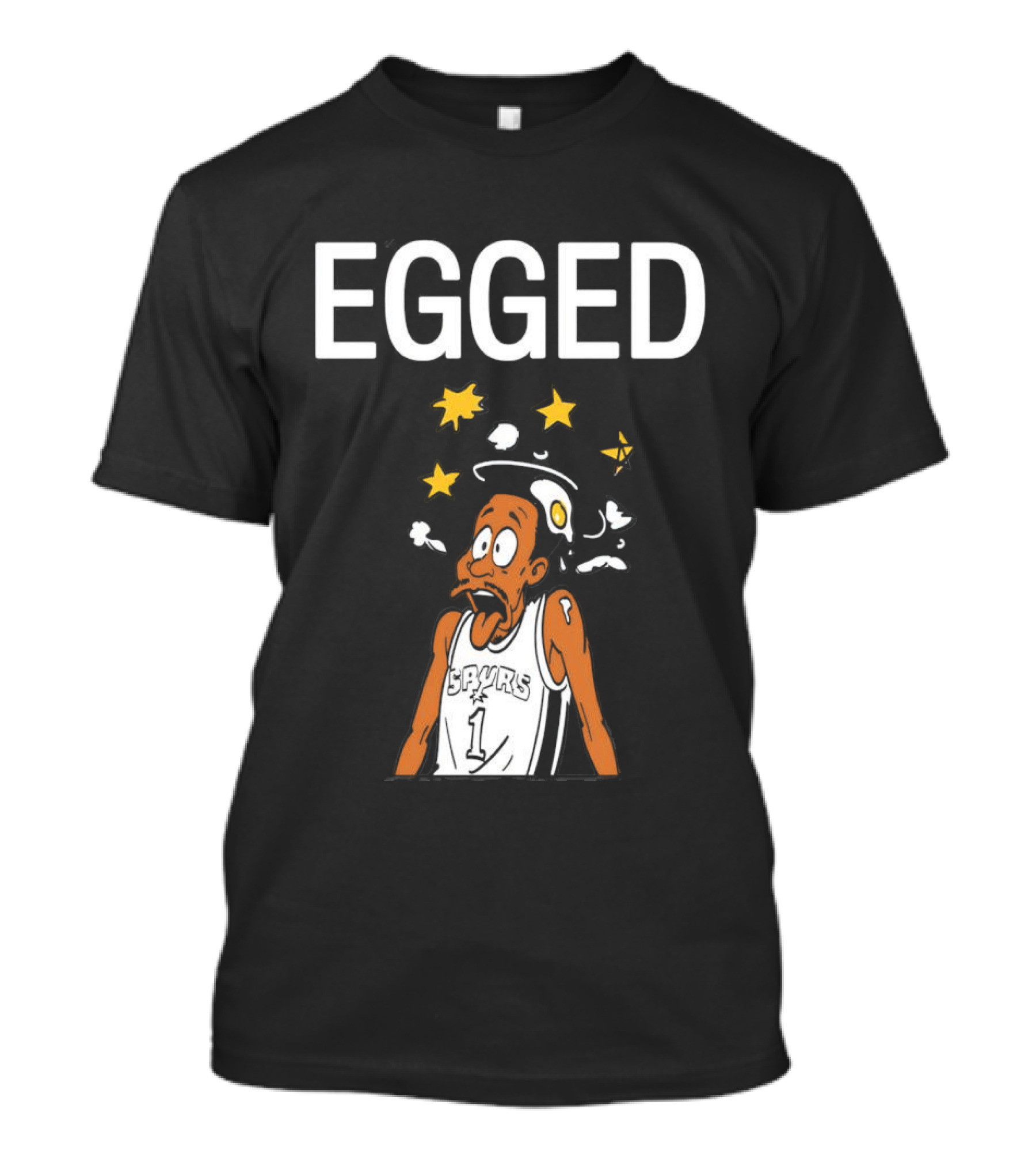 Victor Wembanyama Egged Cartoon Meme San Antonio Spurs Number 1 T-Shirt