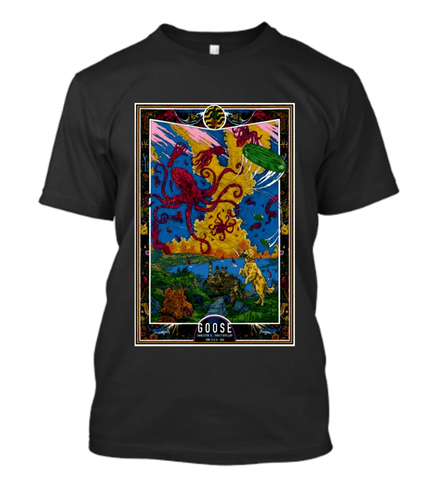 Goose Charleston SC Firefly Distillery June 23 24 2026 T-Shirt