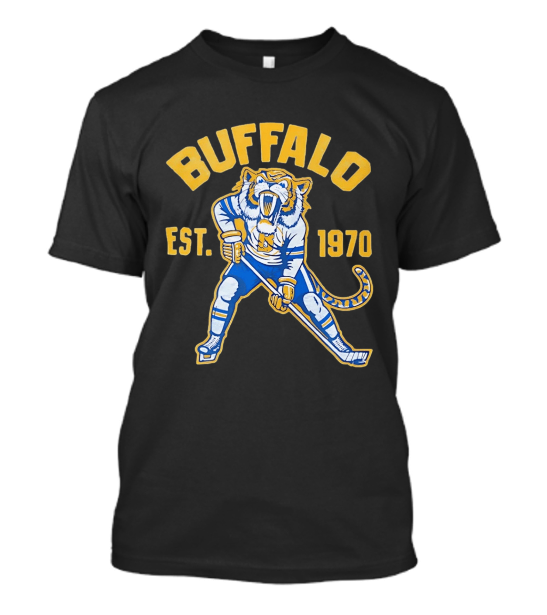 Buffalo Ice Age Hockey Tiger Est 1970 T-Shirt