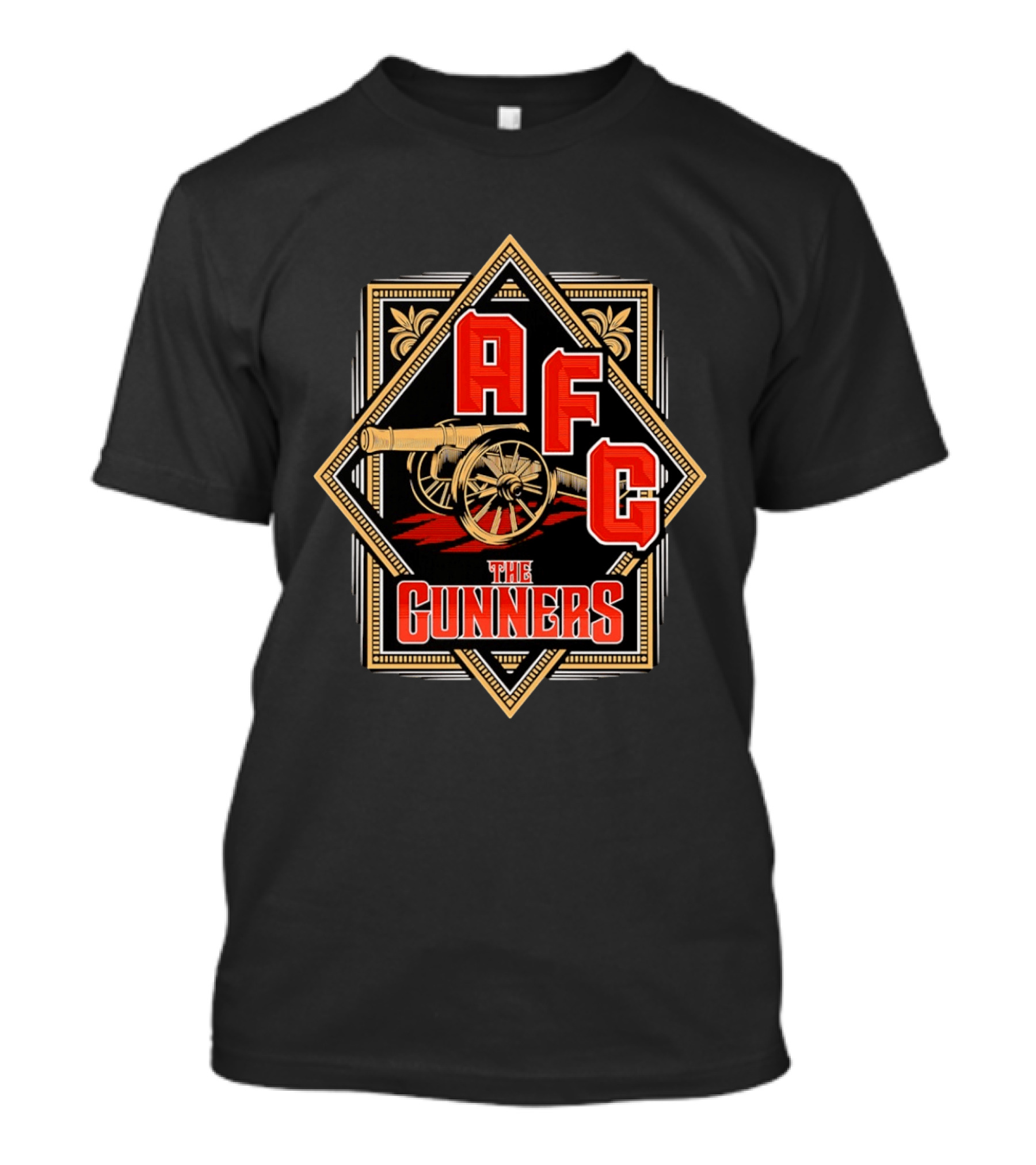 AFC The Gunners Football Cannon Crest T-Shirt