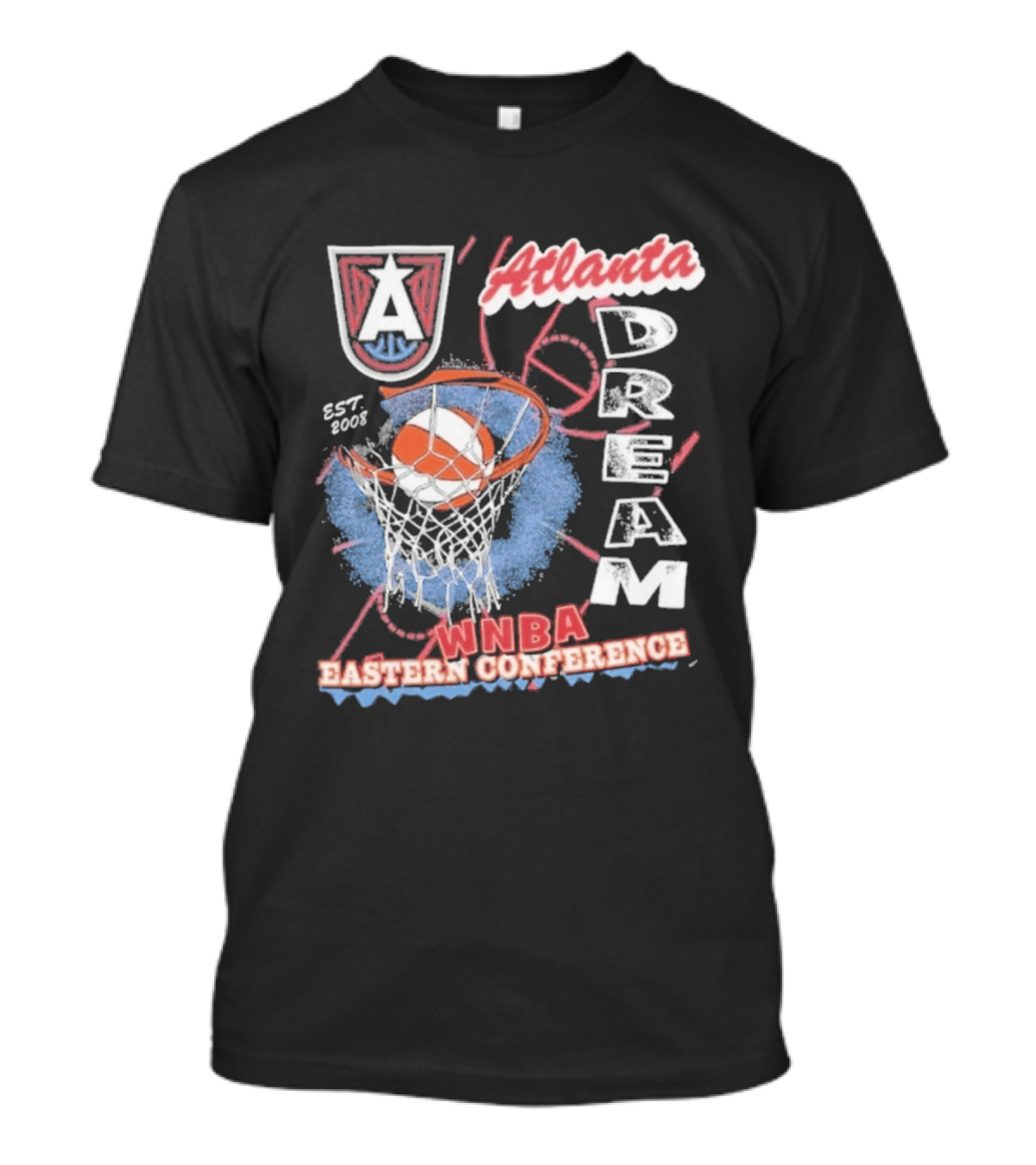 Atlanta Dream WNBA Eastern Conference Basketball Est. 2008 T-Shirt