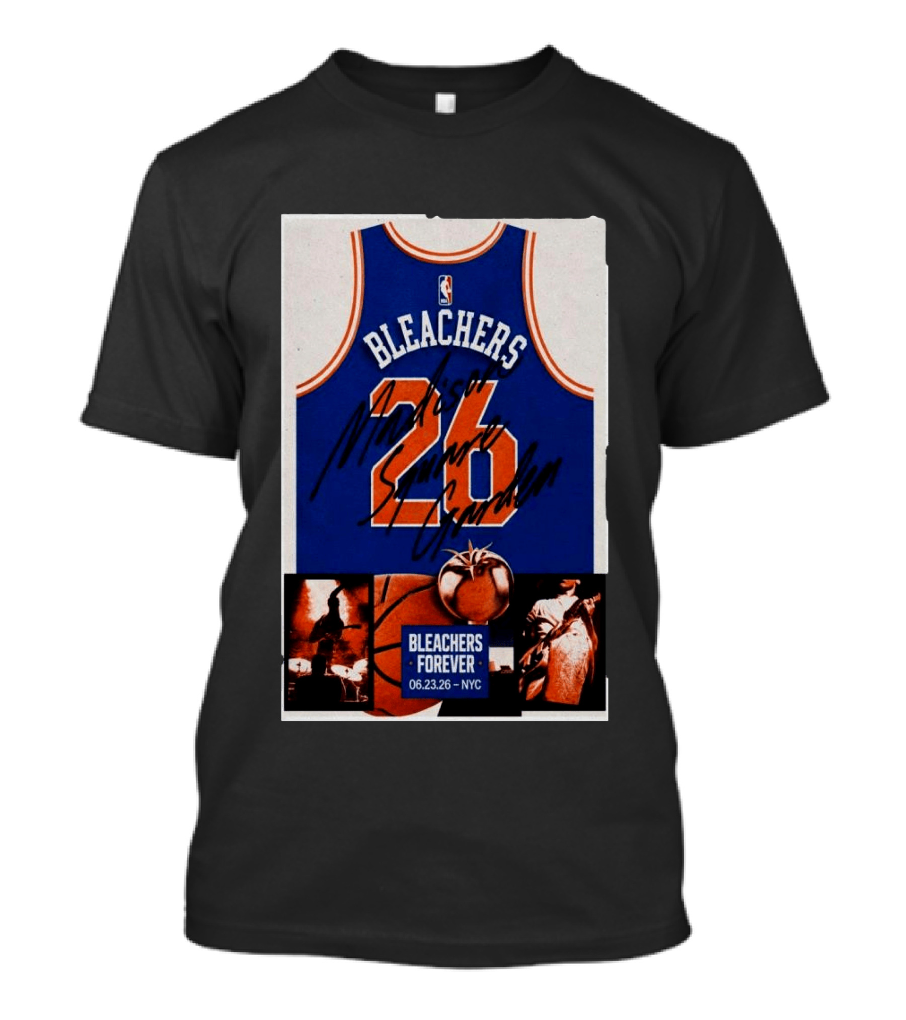 Bleachers Forever 26 Madison Square Garden NYC 06.23.26 NBA T-Shirt