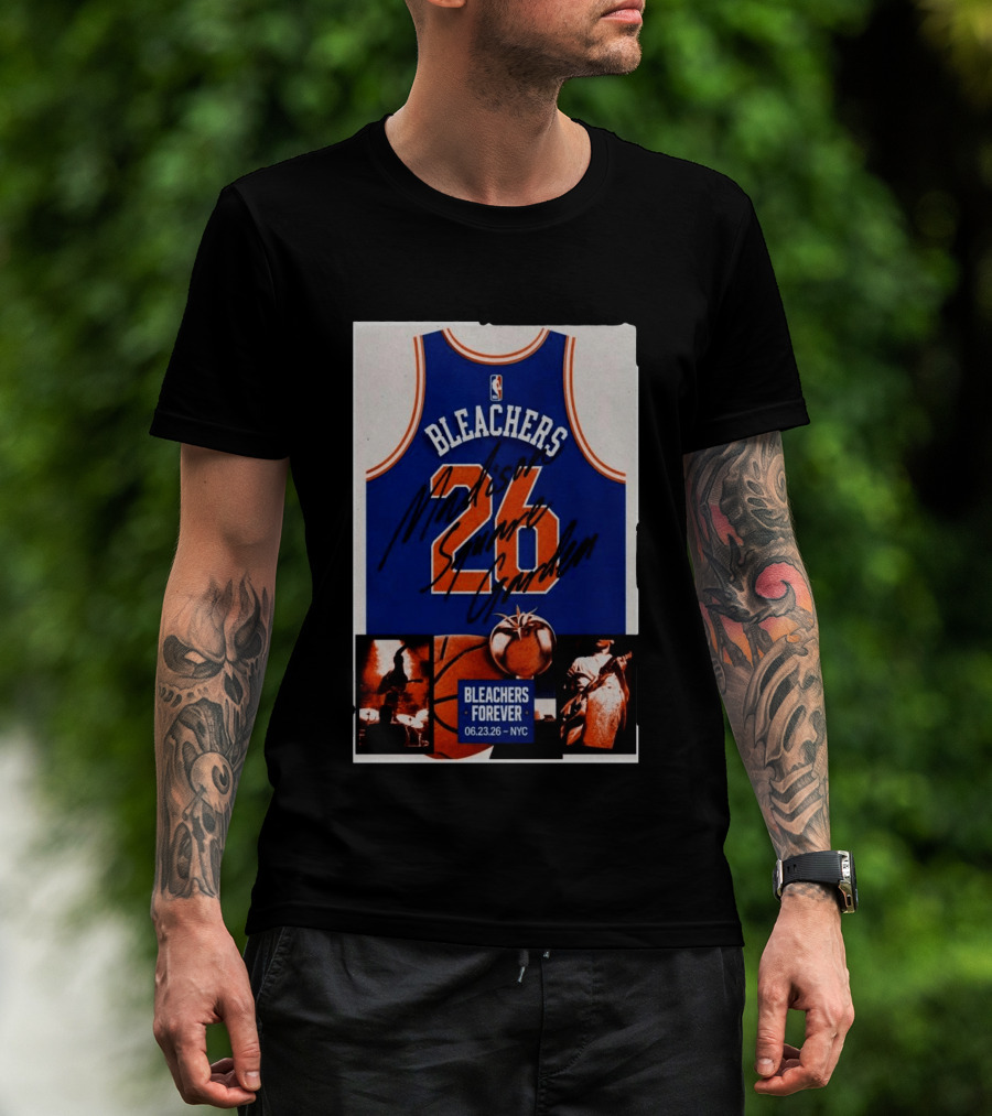 Bleachers Forever 26 Madison Square Garden NYC 06.23.26 NBA T-Shirt