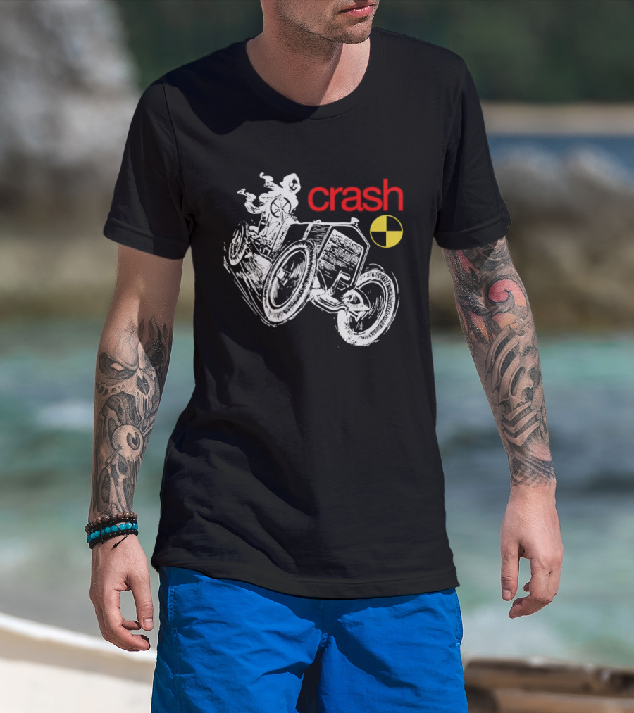 Crash Skeleton Motorcycle Test Dummy T-Shirt