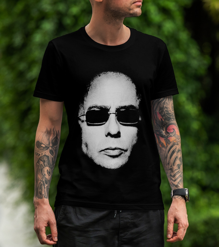 Indio Solari Redonditos De Ricota Bald Sunglasses Face T-Shirt