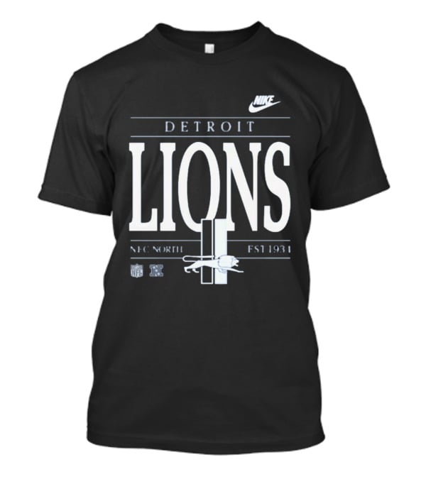 Nike Detroit Lions NFC North Est 1934 NFL T-Shirt