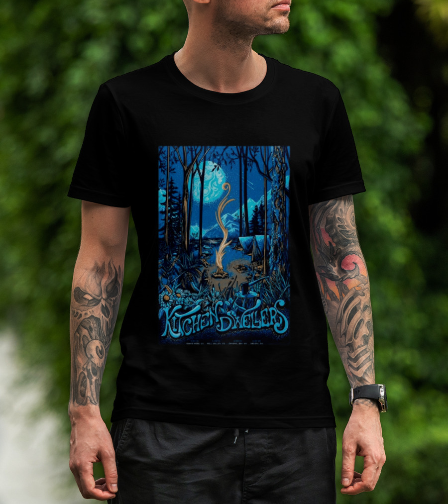 Kitchen Dwellers Live In Crystal Bay Nevada June 25 2026 Concert T-Shirt