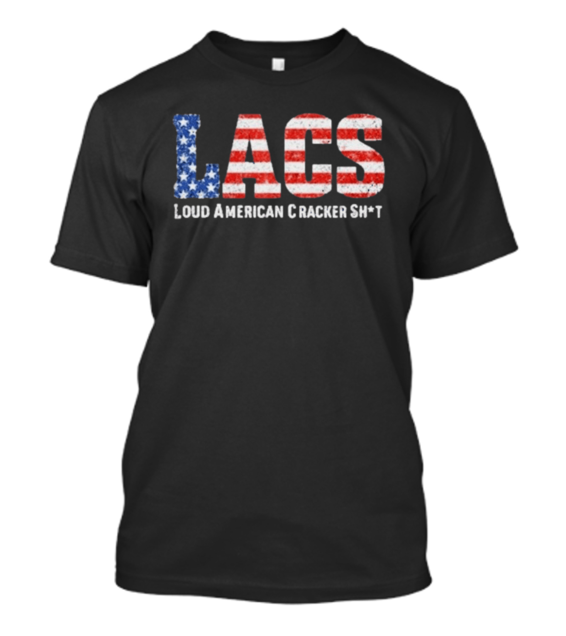 LACS Loud American Cracker USA Flag T-Shirt