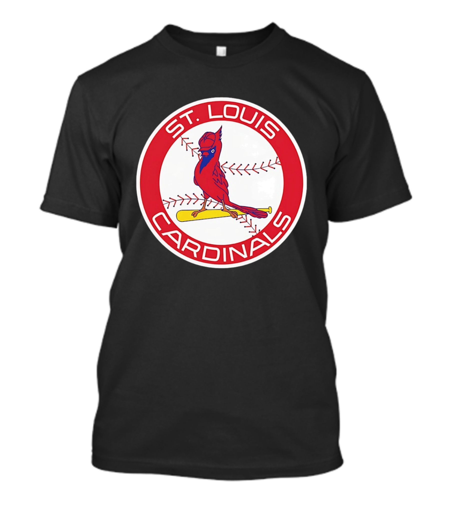 St. Louis Cardinals 2026 Baseball Bird Bat Red Circle T-Shirt