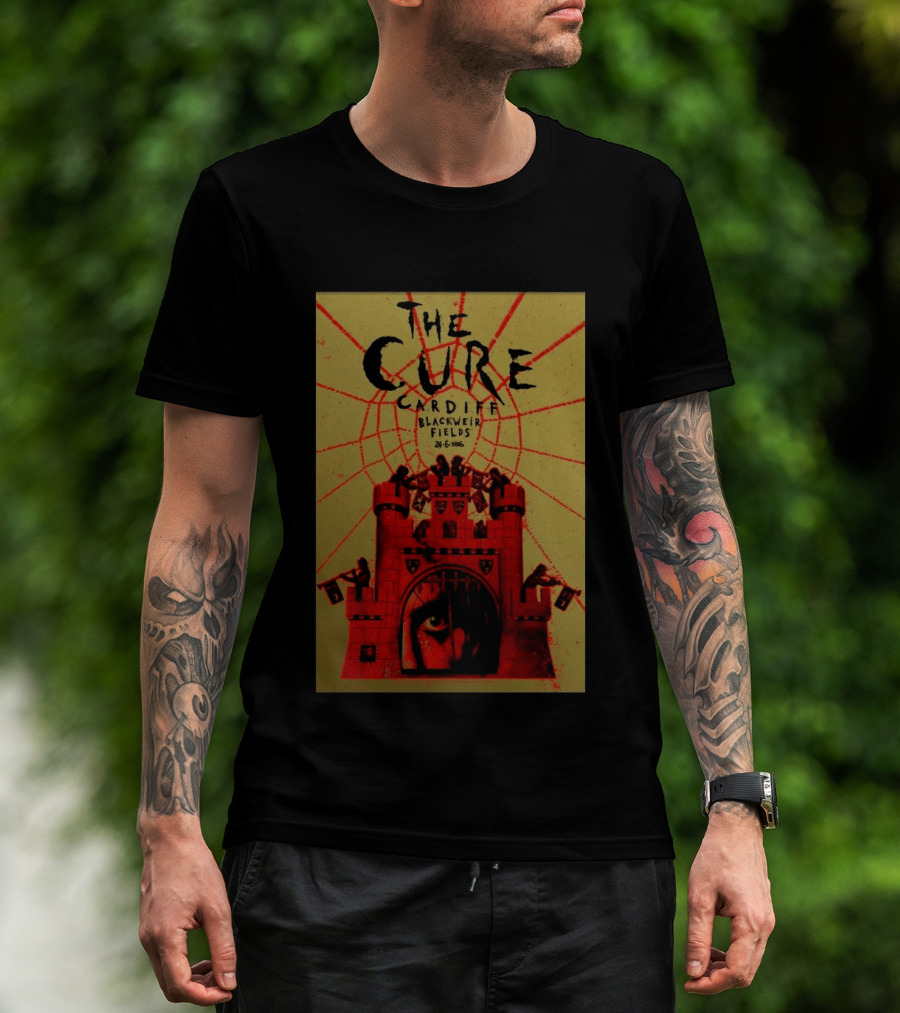 The Cure Cardiff Blackweir Fields 24 6 2026 T-Shirt