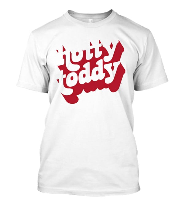 Hotty Toddy Text Art With Distinctive Red Lettering T-Shirt