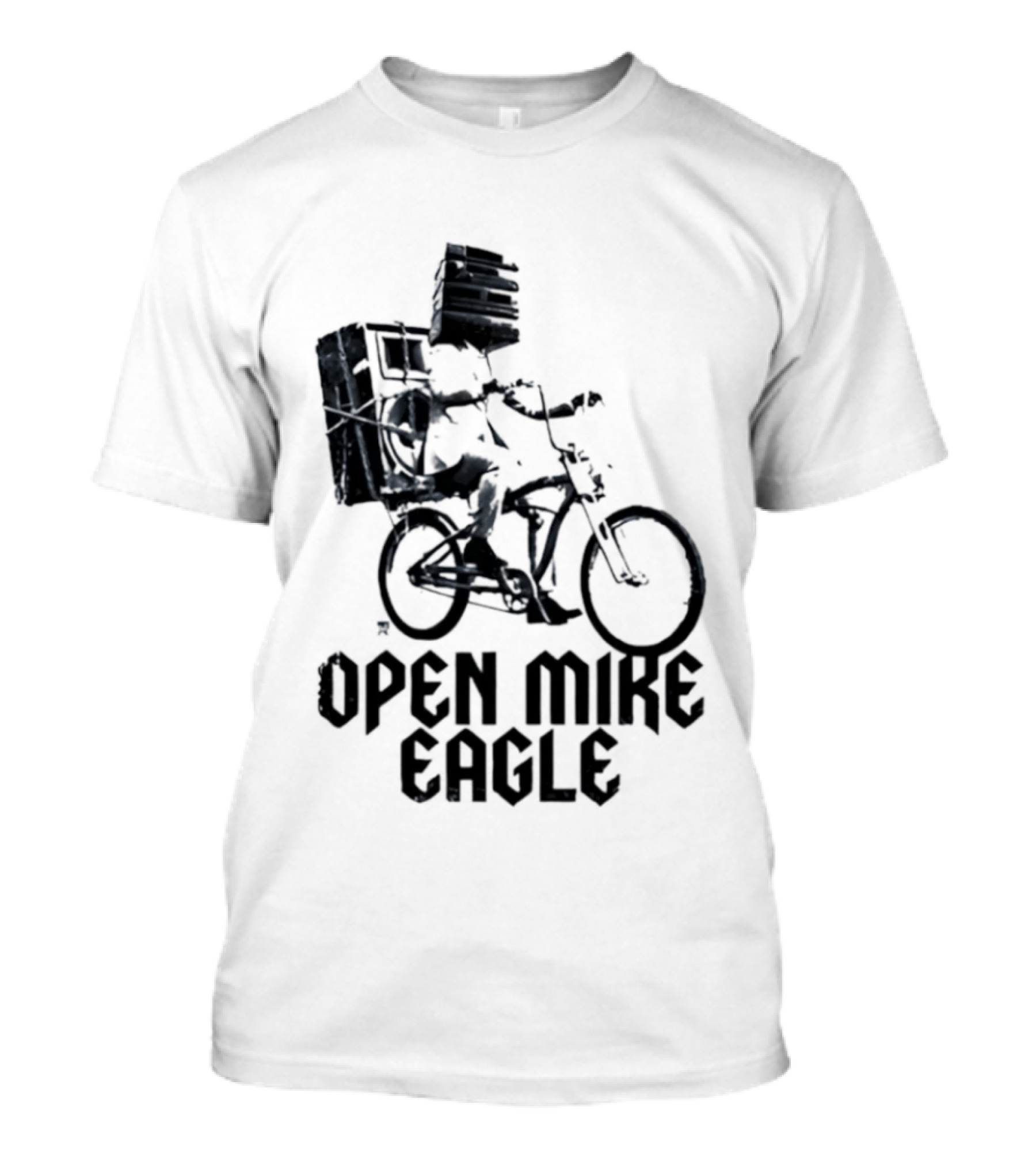 Open Mike Eagle Bicycle Art Hip Hop Alternative Rap T-Shirt