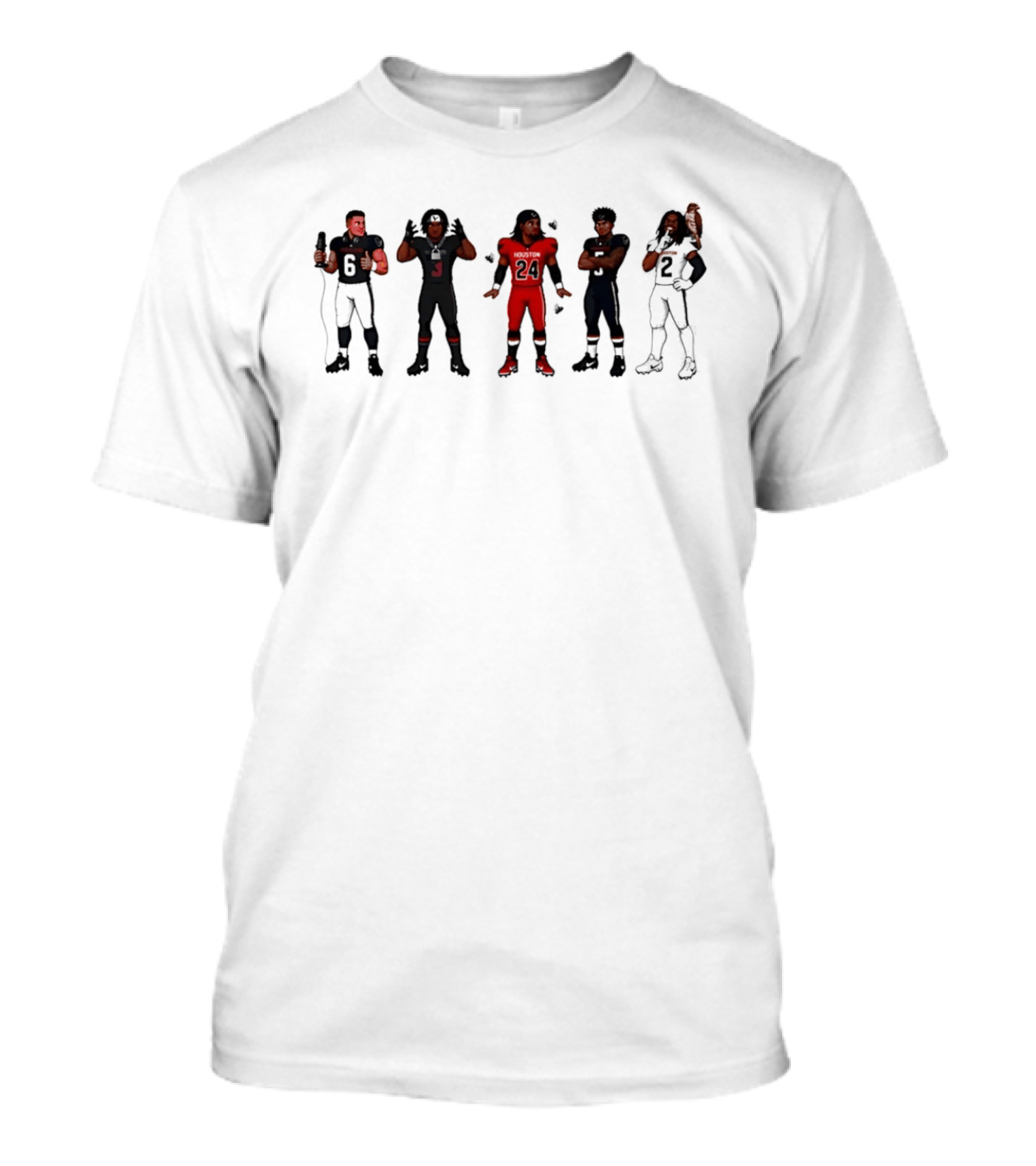 SoS Shutdown Secondary Houston Texans 8 Bit Games T-Shirt