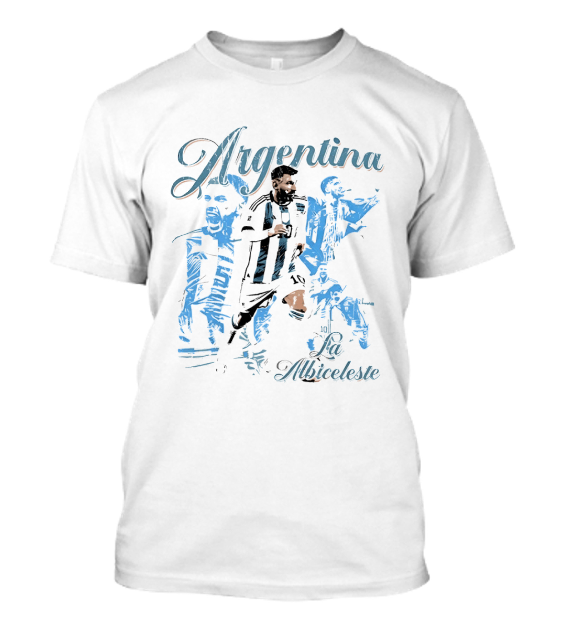 Argentina Lionel Messi Bootleg 10 T-Shirt