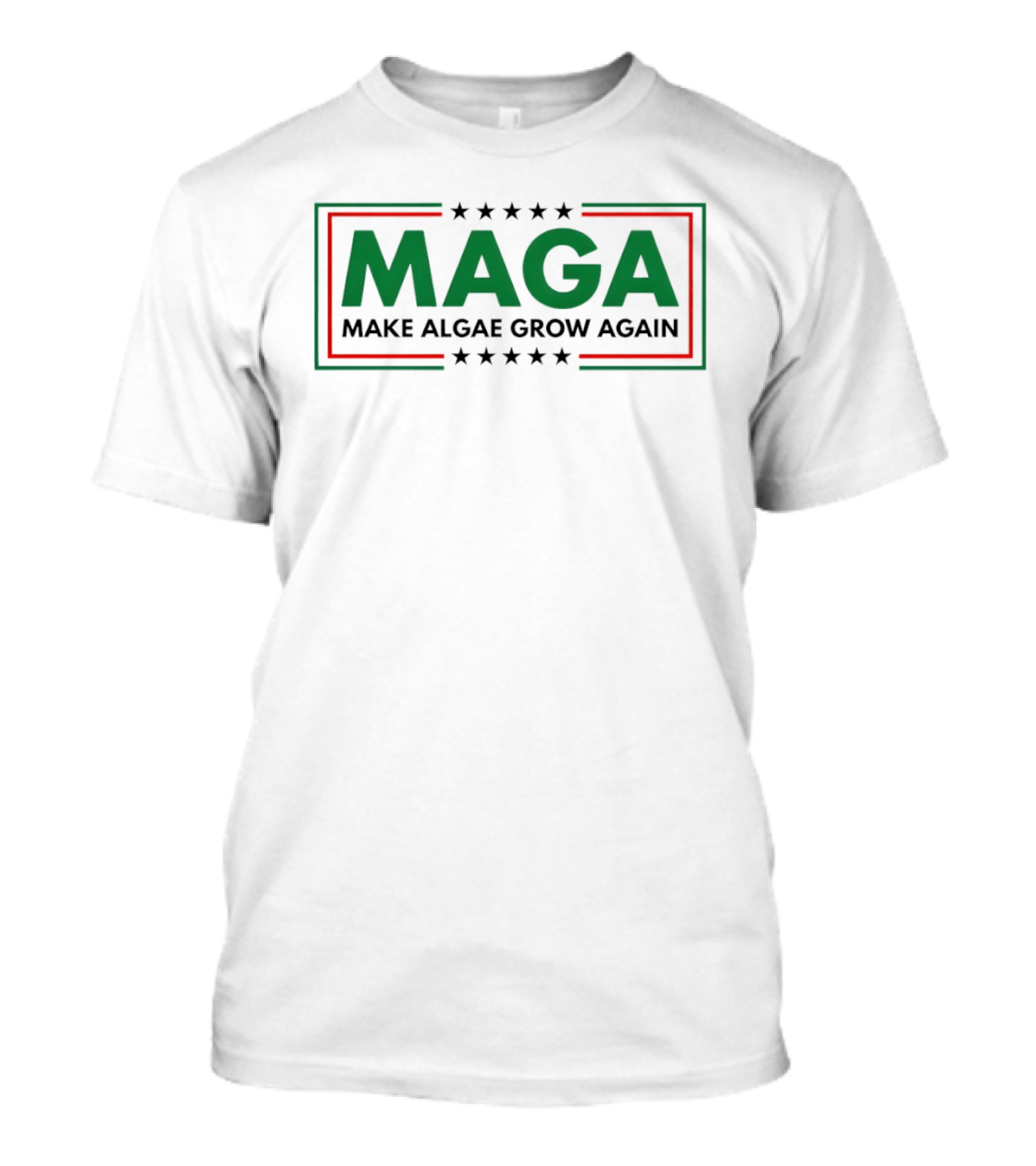 MAGA Make Algae Grow Again Stars Memorial Reflecting Pool America 2026 T-Shirt