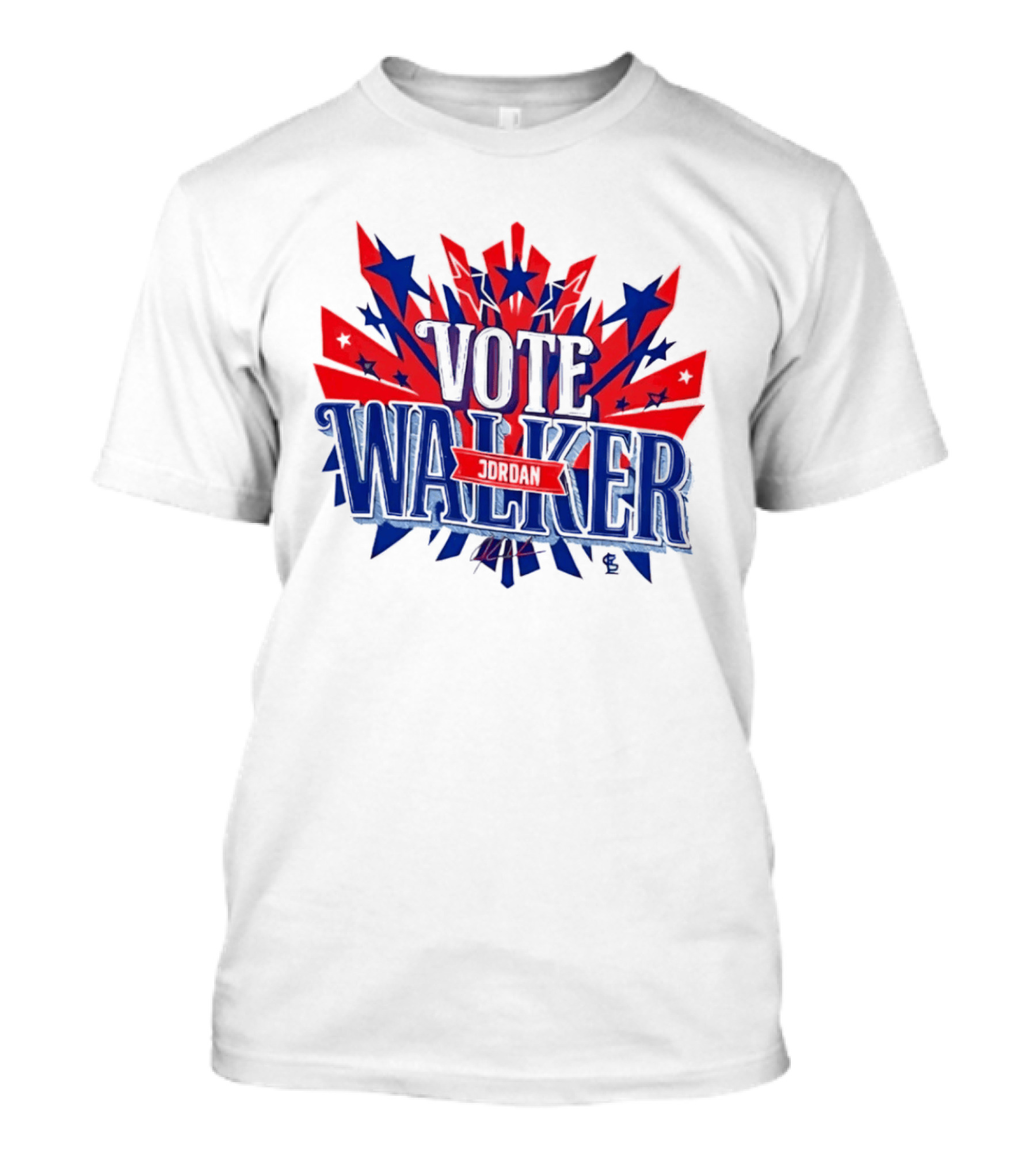 Vote Jordan Walker St Louis Cardinals MLB Stars And Stripes T-Shirt