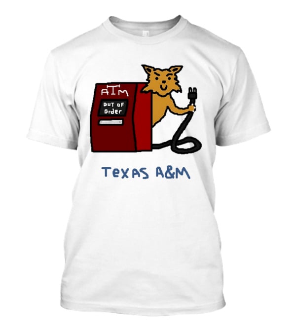 Kentucky Wildcats Vs Texas A&M Basketball SEC 2026 ATM Out Of Order T-Shirt