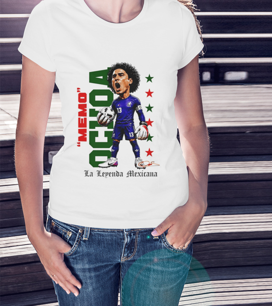 Memo Ochoa La Leyenda Mexicana Mexico National Team T-Shirt
