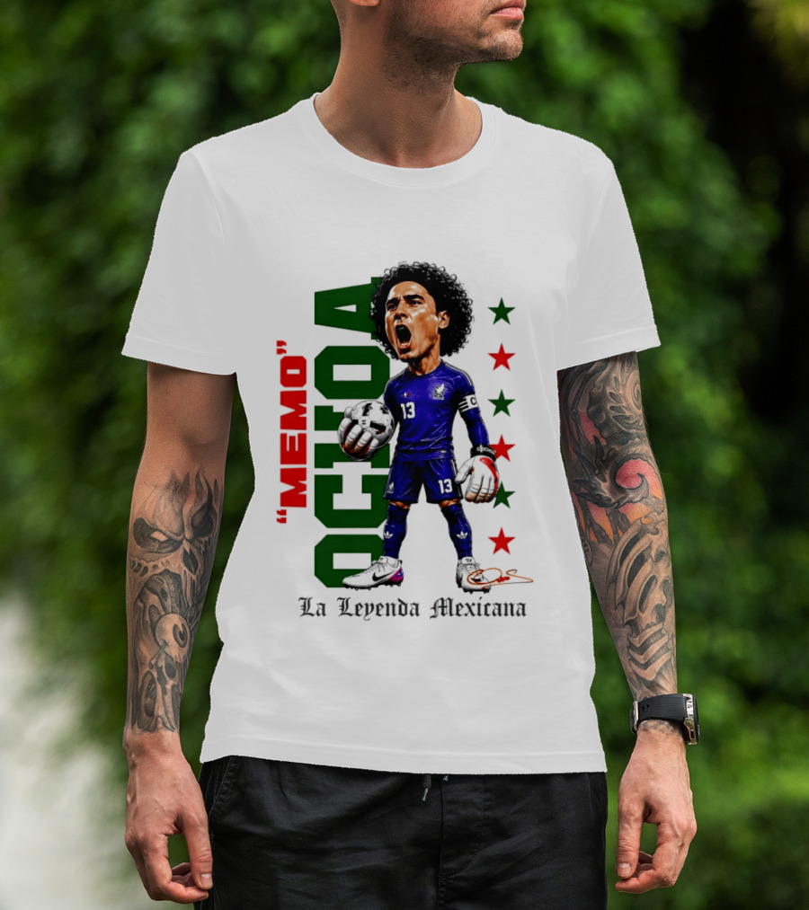 Memo Ochoa La Leyenda Mexicana Mexico National Team T-Shirt