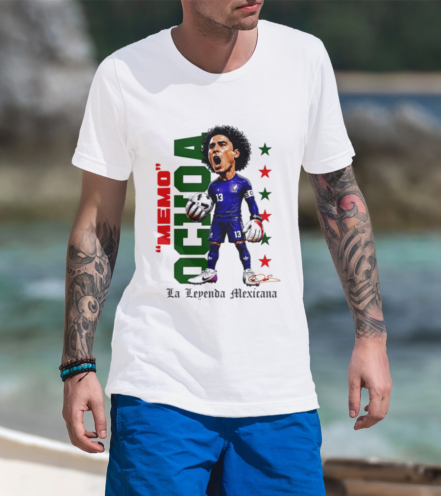 Memo Ochoa La Leyenda Mexicana Mexico National Team T-Shirt