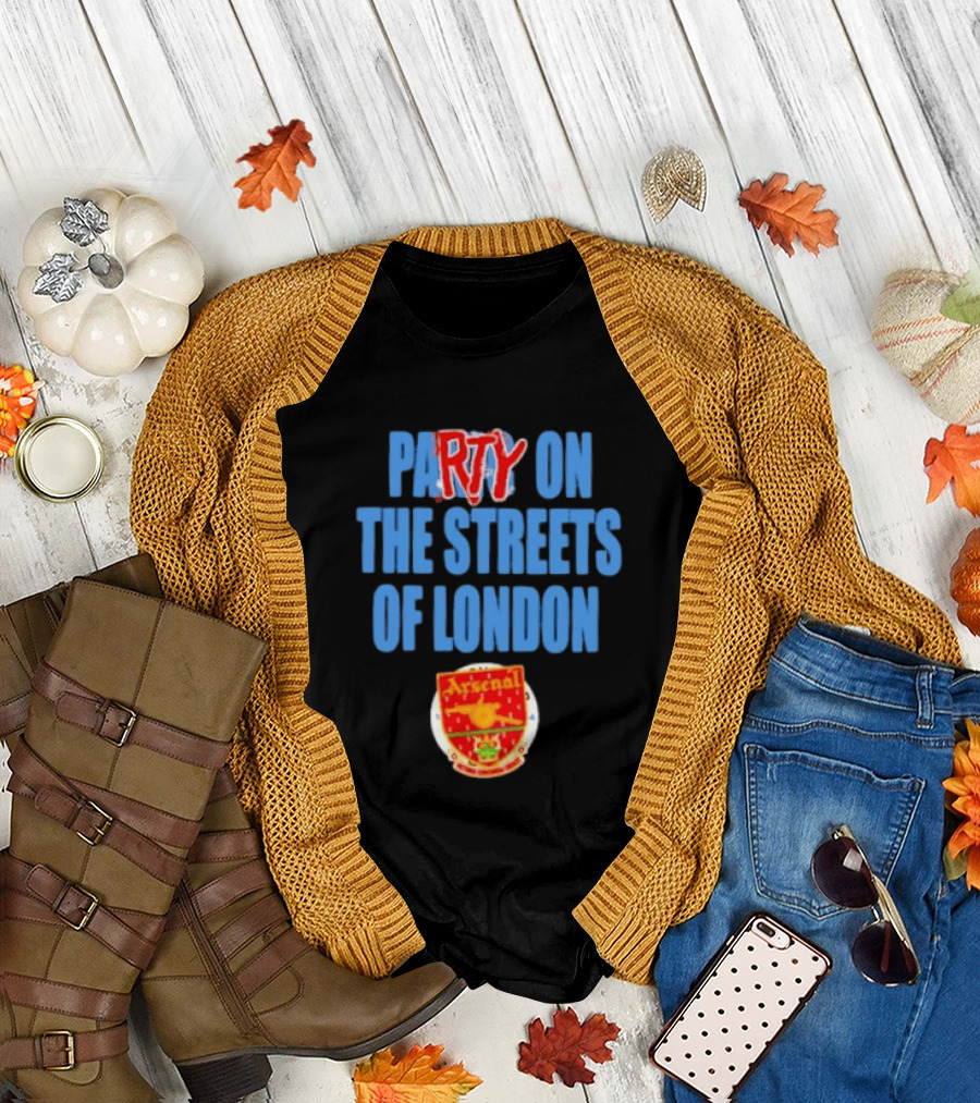 Party on the Streets of London Arsenal T-Shirt