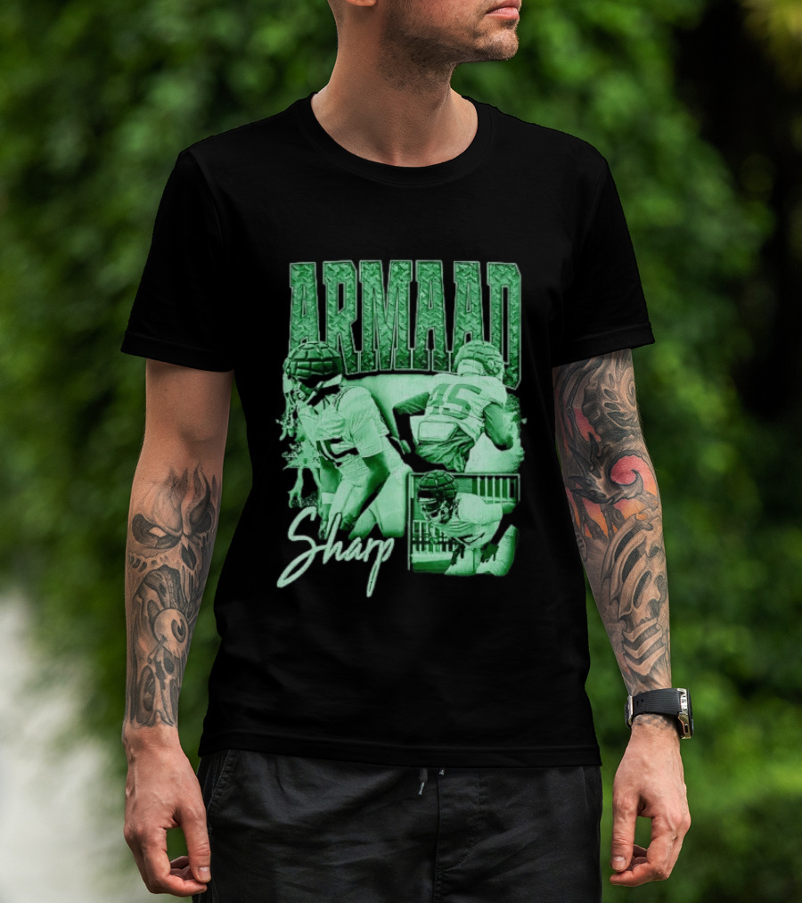Armaad Sharp Football Player Athlete Sports T-Shirt