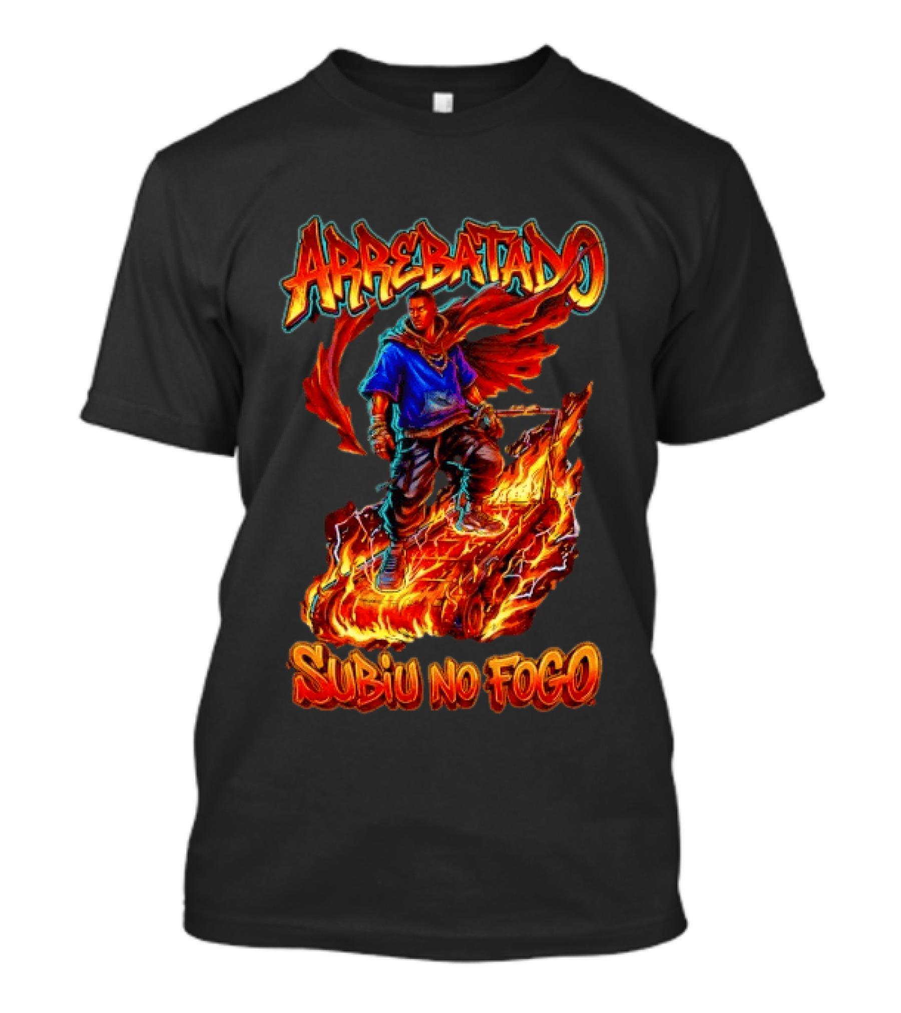 Arrebatado Subiu No Fogo 2 Reis Biblical T-Shirt