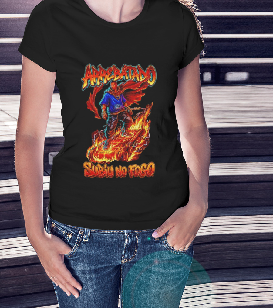Arrebatado Subiu No Fogo 2 Reis Biblical T-Shirt