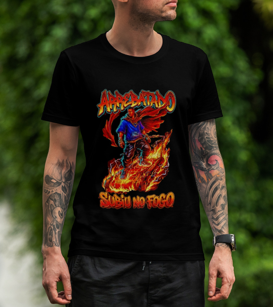 Arrebatado Subiu No Fogo 2 Reis Biblical T-Shirt