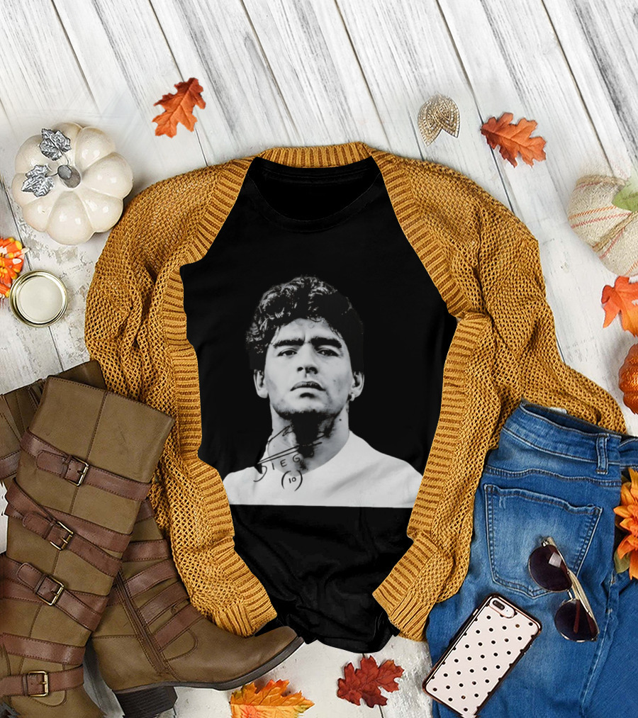 Diego Maradona Argentina Diego 10 Legend T-Shirt