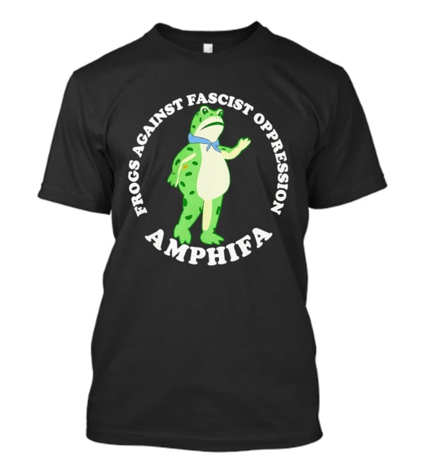 Frogs Against Fascist Oppression Amphifa Protest Movement Awareness T-Shirt