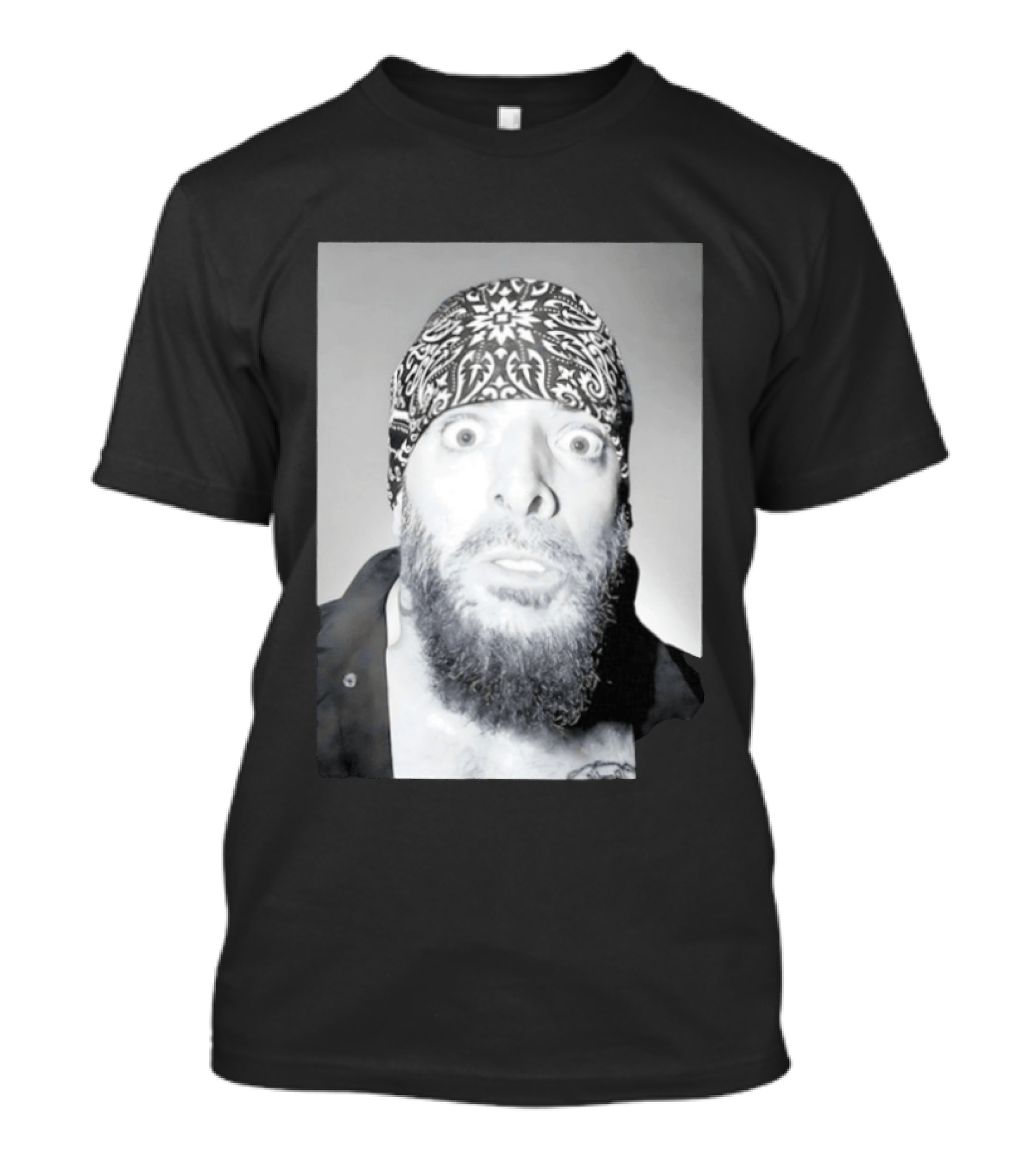 Mark Briscoe Yearbook Photo Bandana T-Shirt