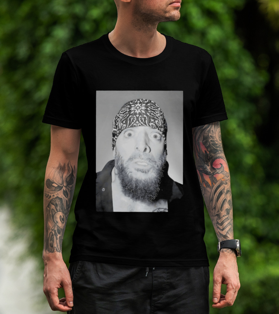 Mark Briscoe Yearbook Photo Bandana T-Shirt