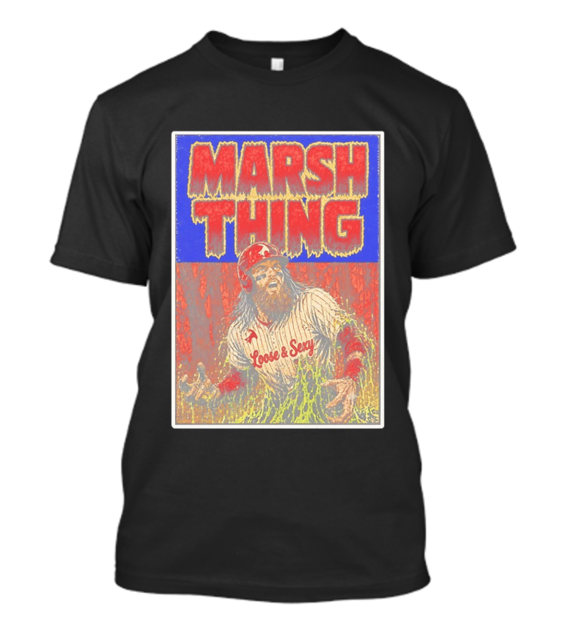 Marsh Thing Brandon Marsh Philadelphia Phillies Loose Sexy T-Shirt