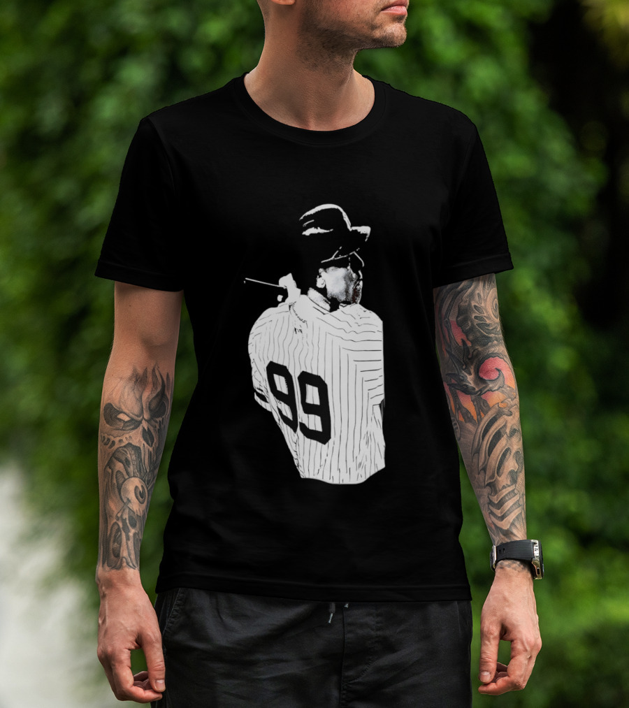 New York Yankees Aaron Judge 99 Pinstripes T-Shirt