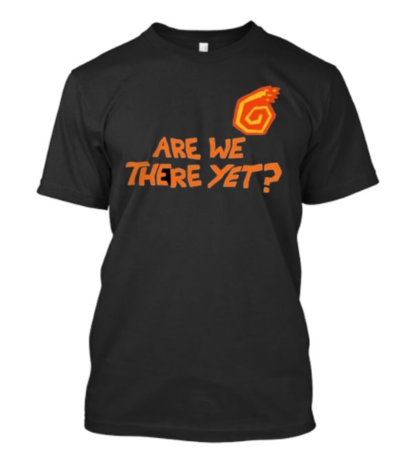 James Marriott Are We There Yet Orange Spiral T-Shirt