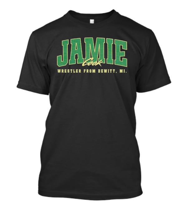 Jamie Cook Wrestler From DeWitt MI T-Shirt