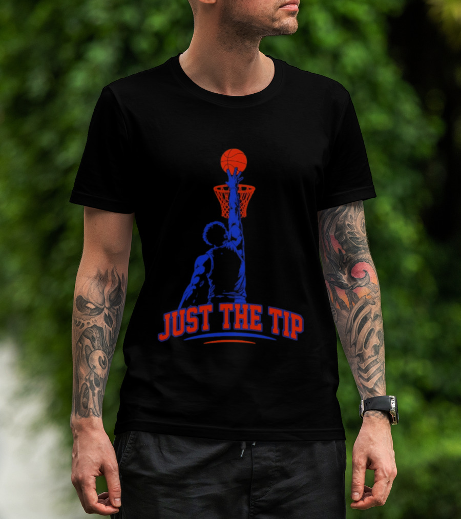OG Anunoby Knicks Just The Tip Basketball Dunk T-Shirt