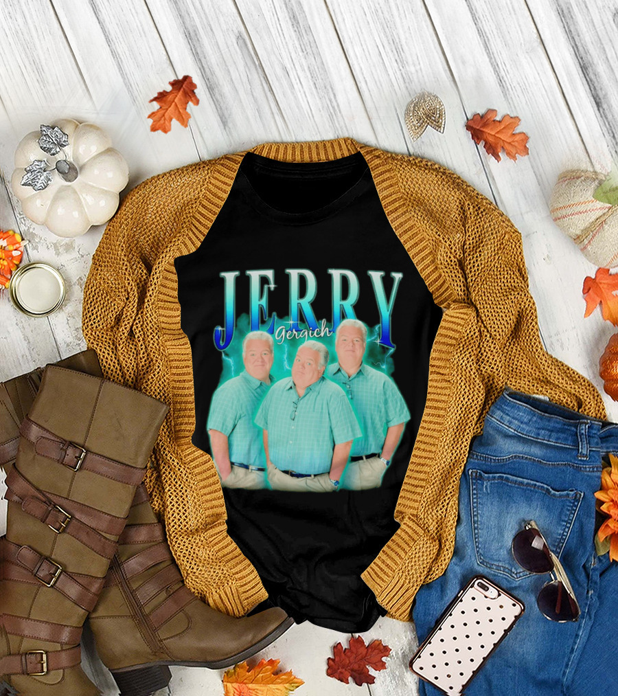 Jerry Gergich Parks and Recreation Retro 90s T-Shirt