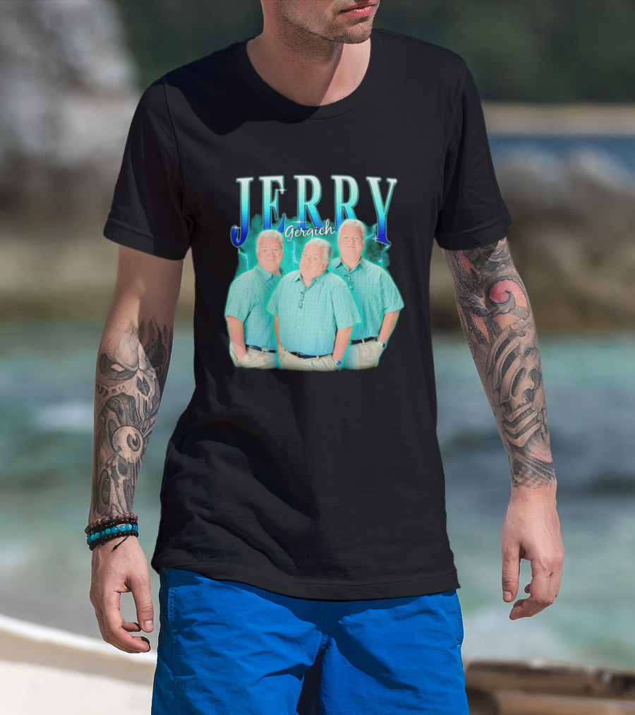Jerry Gergich Parks And Recreation Retro 90s T-Shirt