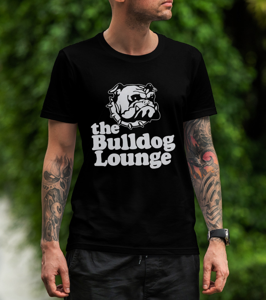 The Bulldog Lounge Classic Bulldog Head T-Shirt