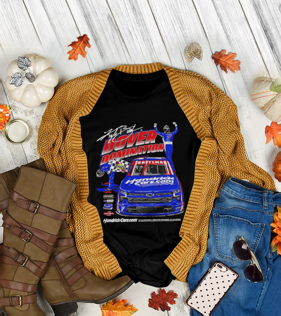 Kyle Busch Dover Domination HendrickCars.com NASCAR Craftsman Sunoco Racing T-Shirt