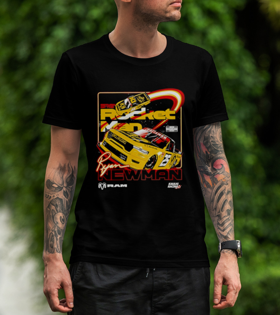 Ryan Newman Rocket Man 25 Kaulig Racing Ram NASCAR T-Shirt